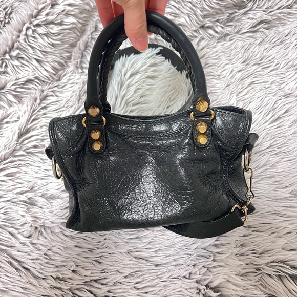 Balenciaga Agneau Giant 12 Gold Hardware Mini City Bag - Picture 4 of 11